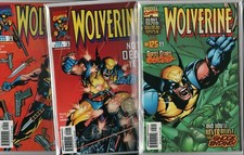 WOLVERINE Vol. 2 (1988-2003) #121 #122 #125 NM  ref:A1.71
