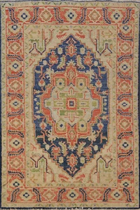 Klassischer Luxus Handgeknüpfter Heriz Serapi Pakistanischer Teppich 3x5 Fuß - Bild 1 von 18