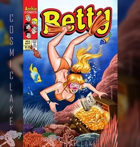 BETTY #8 BILL GALVAN FACSIMILE VARIANT LTD 250 PREORDER 12/27 ☪ - Picture 1 of 3