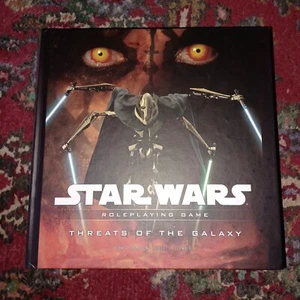 Wizards of the Coast: Suplemento RPG Star Wars Tapa Dura - AMENAZAS DE LA GALAXIA - Imagen 1 de 1