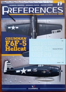 Grumman F6F-5 Hellcat - References No 19 + Decals - Picture 1 of 6