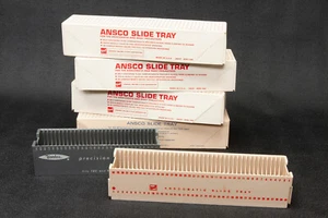 Lot of Five (5) Ansco 2x2 Slide Trays - Picture 1 of 5