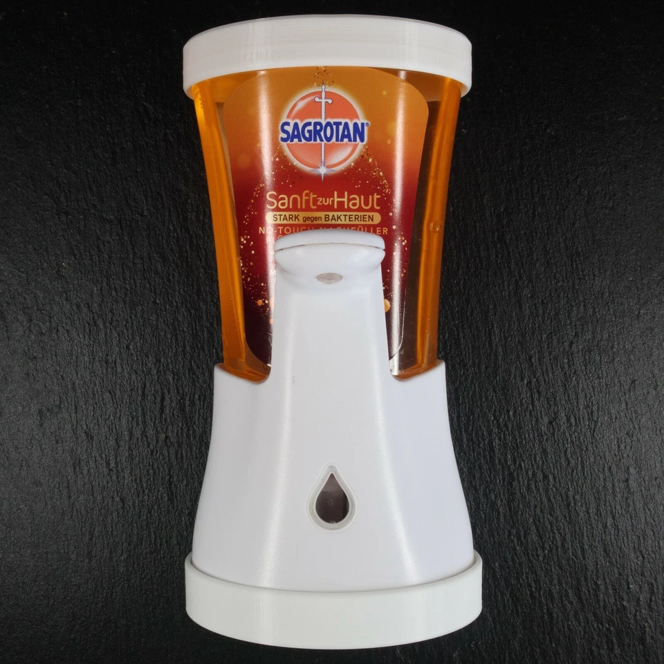 Wandhalterung und/oder Deckel für Sagrotan No-Touch Seifenspender zum Nachfüllen - Bild 1 von 1