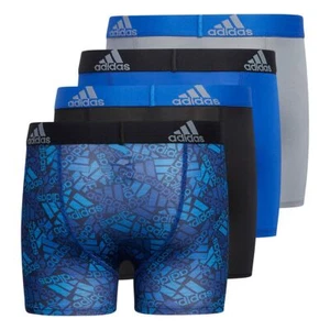 Boys/youth 4-20 adidas Performance 4-Pack Boxer Briefs XL multi color - Picture 1 of 9