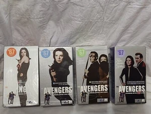 The Avengers Complete 1967 TV Series VHS Box Set 1 2 3 4 25 Episodes Diana Rigg - Picture 1 of 5
