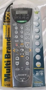 New **Sony RM-V60 Multi Brand Universal Remote Glow In The Dark. Memory Backup. - Picture 1 of 5
