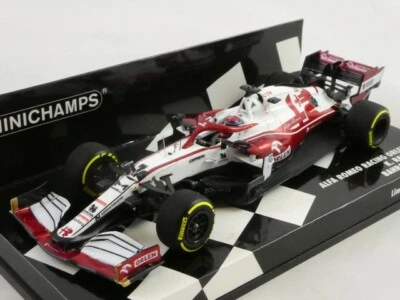 Minichamps Alfa Romeo C41 Kimi Raikkonen Bahrain GP 2021 1/43 417210107 - Immagine 1 di 3
