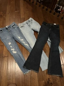 Lot Of 3 Girls Size 14 Guess, True Craft Jeans - Picture 1 of 10