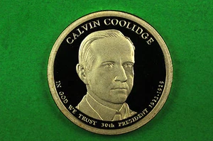 2014-S GEM Proof (Calvin Coolidge) Deep Cameo US Presidential One Dollar - Picture 1 of 1