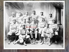 1909 Negro Leagues Philadelphia Giants Team Picture with Names 8 X 10 Photo Pic