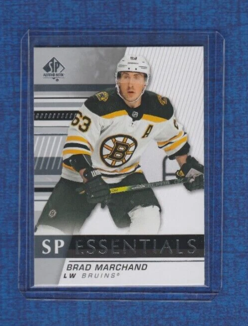 2019-20 Upper Deck SP Authentic Essentials # SPE-BM Brad Marchand - Image 1 of 2