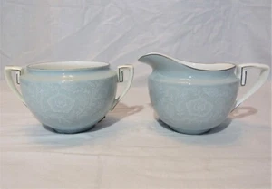 Royal Worcester Serenade Cream and Sugar Bowl - Picture 1 of 2