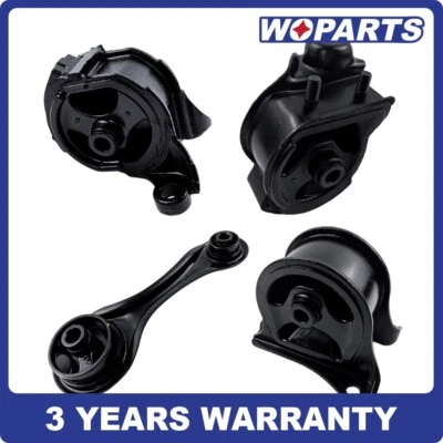 4PC Engine Motor&Trans Mount Set Fit For 1990-1993 Honda Accord 2.2L For Man - Image 1 of 4