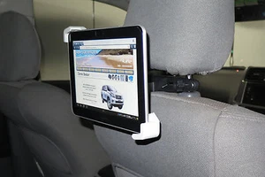 HEADREST iPAD TABLET MOUNT UNIVERSAL SIZE WITH EXTRA WINDSCREEN SUCTION MOUNT - Picture 1 of 10