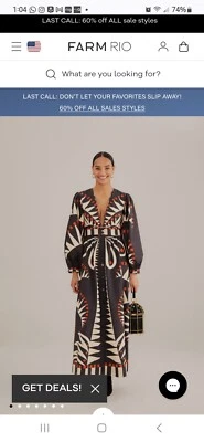 Farmrio Coconut Maxi Dress XXS - Image 1 of 2