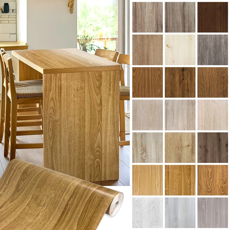 Klebefolie Möbel Ribbec 7,4€/m² Sonoma Eiche Trüffel Holzoptik Selbstklebefolie - Bild 1 von 1