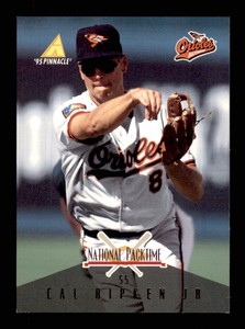 1995 Pinnacle National Packtime #10 Cal Ripken  Baltimore Orioles