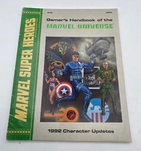 TSR Marvel Super Gamer's Handbook of the Marvel Universe #8 - 1992 Update - Picture 1 of 9