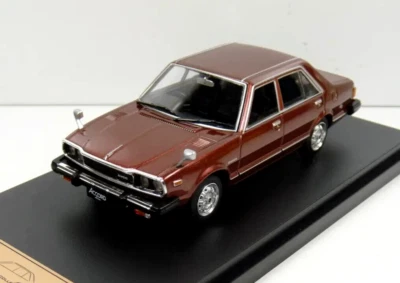 HACHETTE DIECAST 1/43 1977 HONDA ACUERDO CVCC BERLINA (EX-L) EN ROJO-MARRÓN METÁLICO Foto 1 de 4