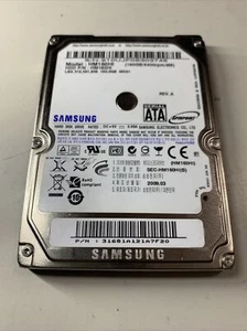 Samsung SpinPoint M5S1 HM160HI 160GB Internal HDD 5400rpm 2.5" Hard Disk Drive - Picture 1 of 4