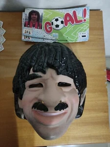 Maschera carnevale vintage da collezione Ruud Gullit 1989 Originale Sarti - Foto 1 di 5