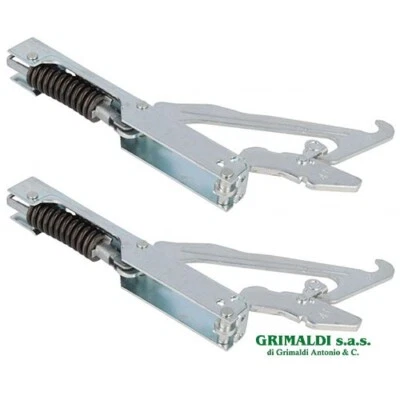 COPPIA CERNIERE MOLLE PORTA FORNO MODELLI ALFA SMEG DA 60 cm 931330461 ORIGINALE