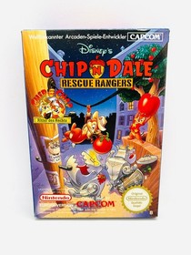Chip and Dale Rescue Rangers n 'n Nintendo NES CIB COMPLETE BOX MANUAL