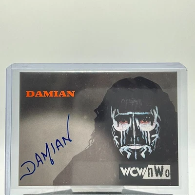 1999 Topps WCW NWO Damian Authentic Signature On Card Auto Autograph - Image 1 of 2