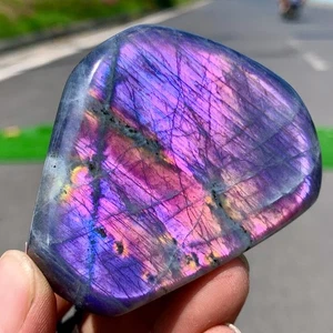 136G Natural Gorgeous Labradorite QuartzCrystal Stone Specimen Healing - Picture 1 of 22