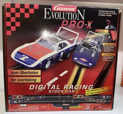 Carrera Evolution Pro X, Rennbahn Stock Car 30105, mit Autos, neu mit OVP - Bild 1 von 3