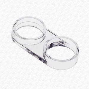 Hansgrohe 28072000 Clear Shower Hose Retaining Ring for 25mm Riser Rail - Picture 1 of 2