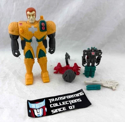 Transformers Original G1 1988 Pretender Pincher Complete - Image 1 of 4