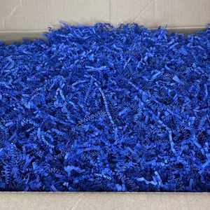 10 Lb. Royal Blue Crinkle Paper Packing, Shipping, and Moving Box Filler - Picture 1 of 2