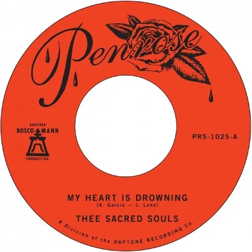 THEE SACRED SOULS My Heart Is Drowning 7" NEW VINYL Penrose  Foto 1 de 1