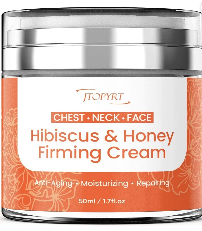 Crema reafirmante de miel de hibisco retinol y ácido hialurónico antienvejecimiento 1,7 oz Foto 1 de 4