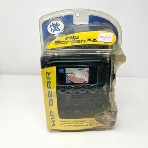 Sony PlayStation 2 PS2 Hip Gear 2.5" Screen Pad Controller Black Brand New Rare - Picture 1 of 7