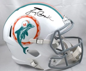 Larry Csonka Autographed Miami Dolphins F/S 1972 Speed Helmet - Beckett W Holo - Picture 1 of 5