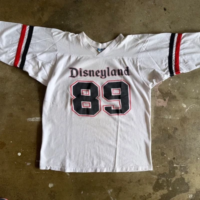 CAMISETA RECUERDO DISNEYLAND 1989 VINTAGE AÑOS 80 TALLA S DISNEY WORLD MICKEY MOUSE Foto 1 de 4