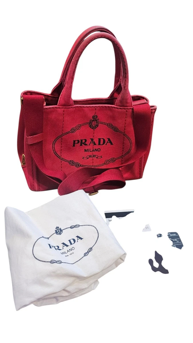 PRADA Canapa Canvas Bags & Handbags for Women for sale | eBay