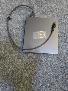 DELL K01B External E-Media Bay ESATA DVD-RW Slim Optical Drive With eSATA Cable - Afbeelding 1 van 4