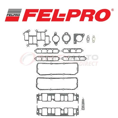 Fel Pro Intake Manifold Gasket Set for 1985-1995 Pontiac Firebird 2.8L 3.1L ly Foto 1 de 4