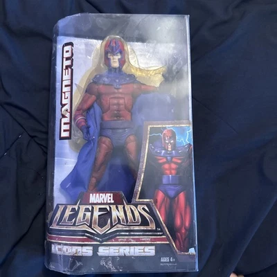 Figura de acción Hasbro Marvel Legends Icons Series: Magneto 12" 2007 NUEVA HSH Foto 1 de 3
