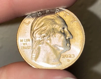 2023 D Jovita Idar Quarter Error Coin in Cod We Trust - Image 1 of 4