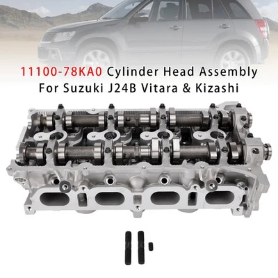 11100-78KA0 Cylinder Head Assembly For Suzuki J24B Vitara & Kizashi - Image 1 of 4