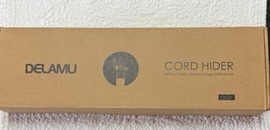 Ocultador de cables/cubiertas de cables de 157 pulgadas para cables en pared/ocultador de cables organizador de cables - Imagen 1 de 4