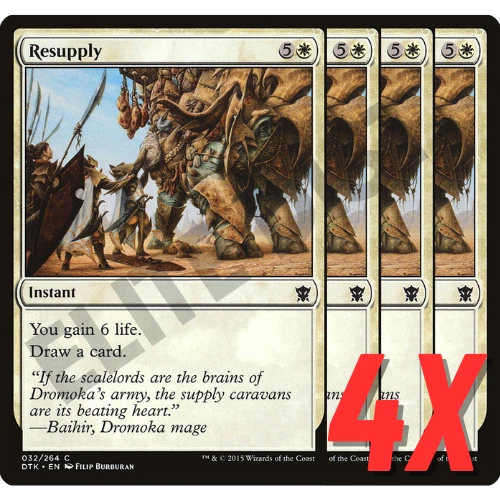 MTG Resupply (Dragons of Tarkir) 032/264 (NEAR MINT) (4X) - Image 1 of 1
