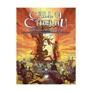 Chaosium Call of Cthulhu RPG Call of Cthulhu - The Coloring Book NM - Picture 1 of 1
