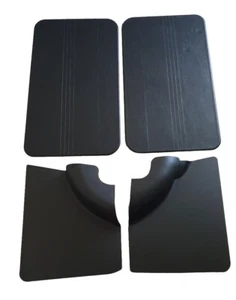 KIT SCHWARZE VERKLEIDUNGEN FIAT 500 EPOCHE MOD F (ANT + POST) - Bild 1 von 5