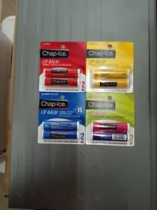 Chap.Ice Lip Balm 4 Sealed 2packs - Picture 1 of 2