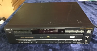 Sony Compact Disc Player CDP-C525 - 5-disc CD Changer, Working ! - Image 1 of 4